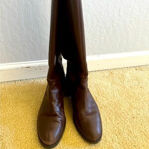 Donald Pliner Expresso Vachetta Boots- 9M